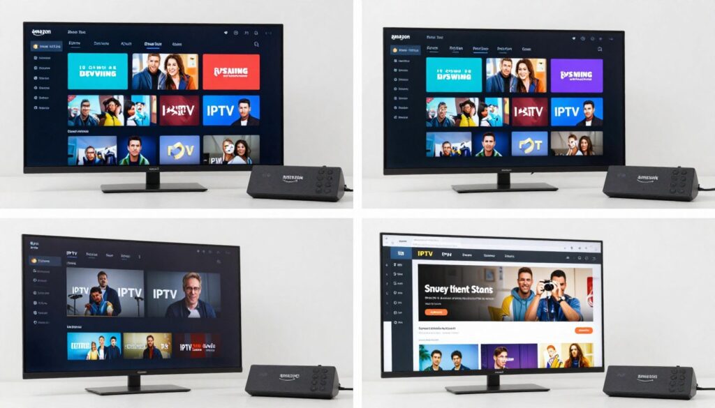 comparison of best iptv service interfaces on firestick